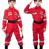 Kids' Firefighter Costume: Halloween Cosplay & Performance Set