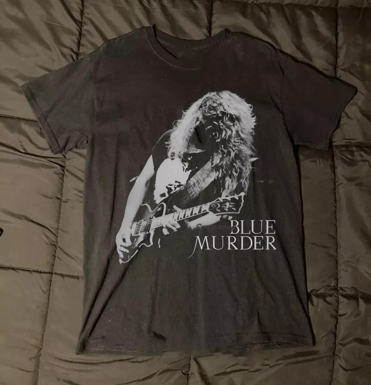 1994 Джон Сайкс Blue Murder Футболка-трибьют Мужская Женская Футболки Топ Полный Размер S-4XL 4XL