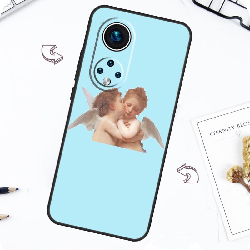Renaissance Angels In Sky Case For Honor Magic 7 5 6 Lite Honor 200 Pro X8b X9a X8a X8 X9 X9c X9b 50 70 90 Lite Cover