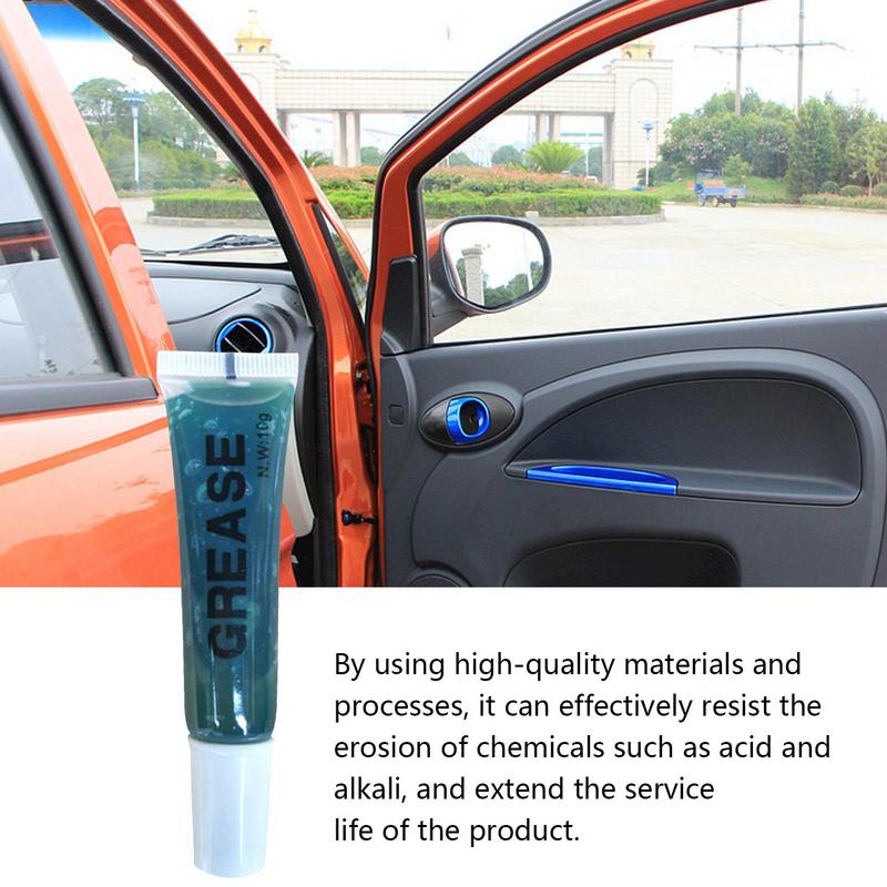 4pcs Car Brake Grease High Performance Automobile Grease Tube 10ml Lubricant Rust Converter Grease Auto Machine Maintenance