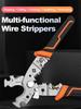 28-in-1 Multifunctional Wire Crimper Plier Cable Cutter Adjustable Automatic Electrical Wire Stripping Pliers Terminal Hand Tool