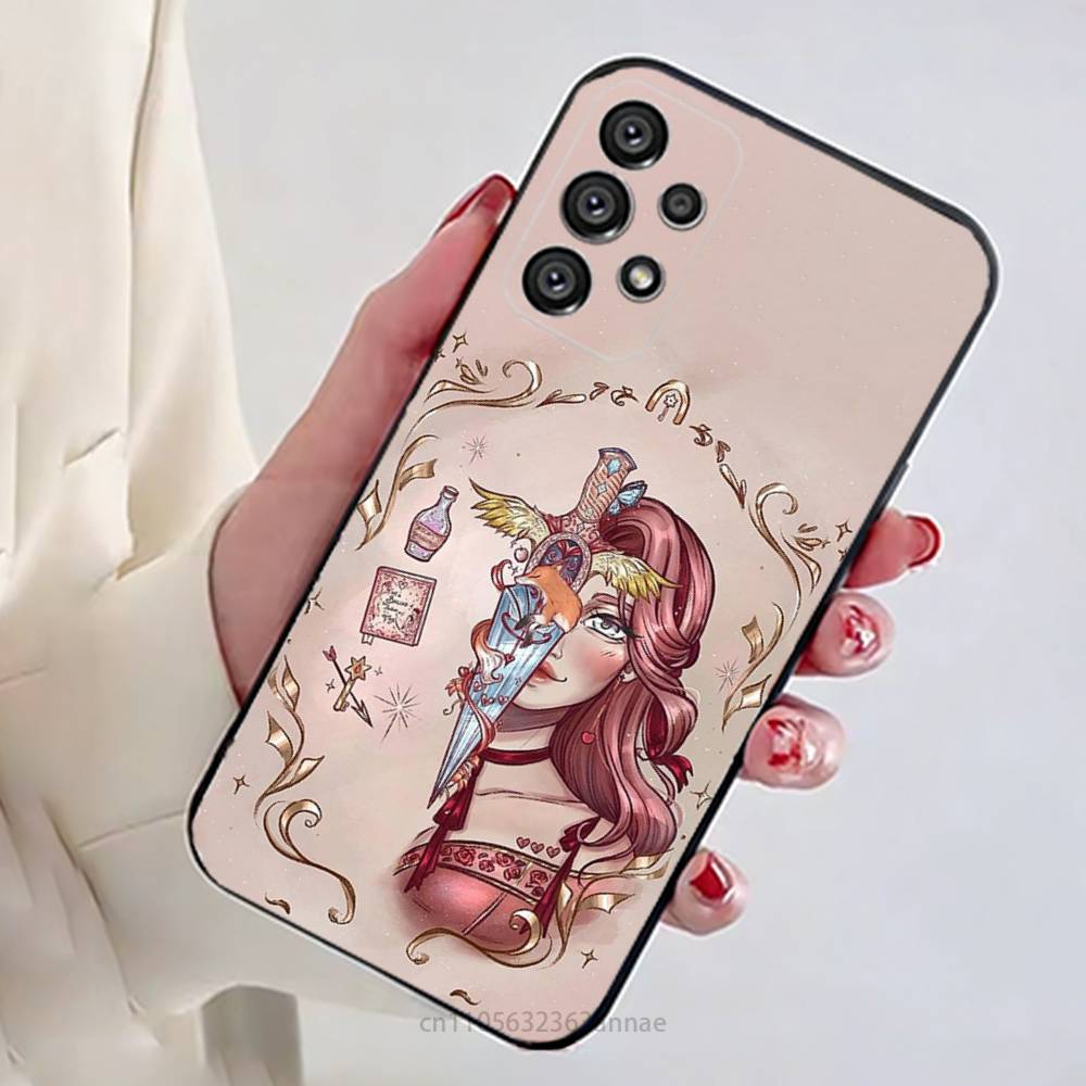 O-Once Upon a Broken Heart Phone Case For Samsung Galaxy A54,34,24,73,53,52,52S,04S,04E,A72 Cover