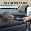 Turkey Feathers Duster Anti-static Cleaning Dust Car Dashboard Microfiber Duster FurBrush Home Air-condition Furniture Cleaner
