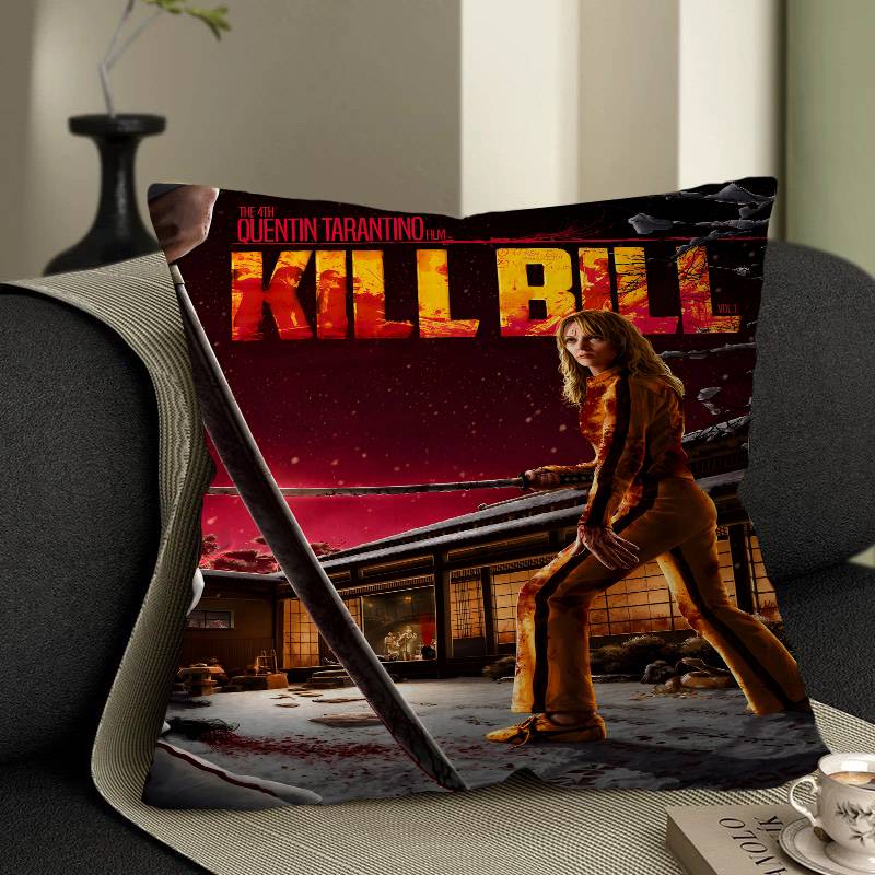 Classic Hot Movie Kill Bill Personalized Pillow Cover Kids Bedroom Wild Party Decor Pillowcase Kid Birthday Shower Gift