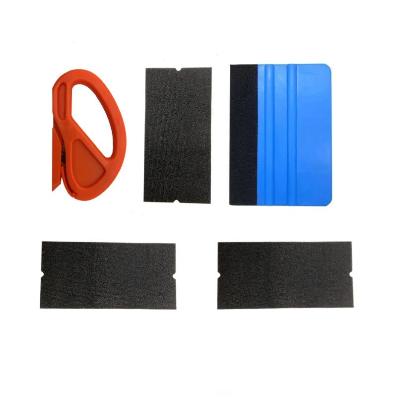 

Новый набор инструментов для оклеивания автомобиля пленкой, набор скребков, резак для винила, тонировка стекол автомобиля, автомобильные аксессуары, инструменты для оклеивания