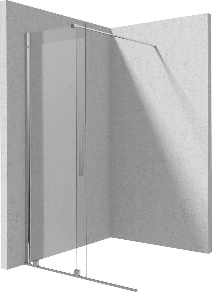Ścianka Prysznicowa Walk-In 120 Cm - Przesuwna Chrom Ktj 032R