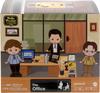 Polly Pocket x The Office Kompaktbox Enthält 6 Spielfiguren und 9 Ein Sammel-Partnerschaftsspielzeug mit einem Kaffee-Spielset-Zubehör. Tasse.