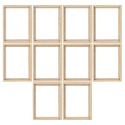 10 STÜCKE Fotorahmen Miniaturmodell DIY Produktion Exquisites Aussehen Rahmen für Fotos