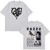 Singer Cazzu Con Otra New Album Vintage Tshirt Unisex Unisex Loose Casual Tshirt Cotton Aesthetic High Quality Oversized Tshirtss