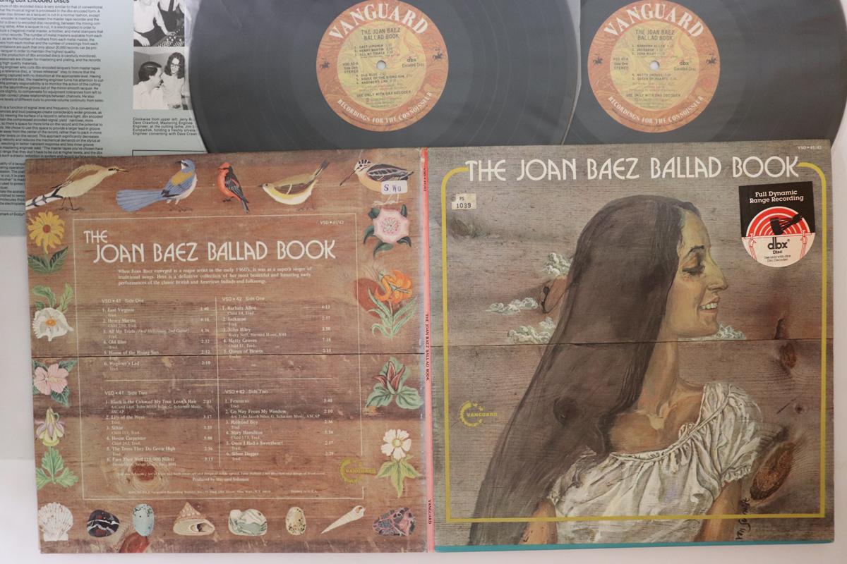 

LP Пластинка JOAN BAEZ Joan Baez Ballad Book VSD4142 VANGUARD US Folk Б/У