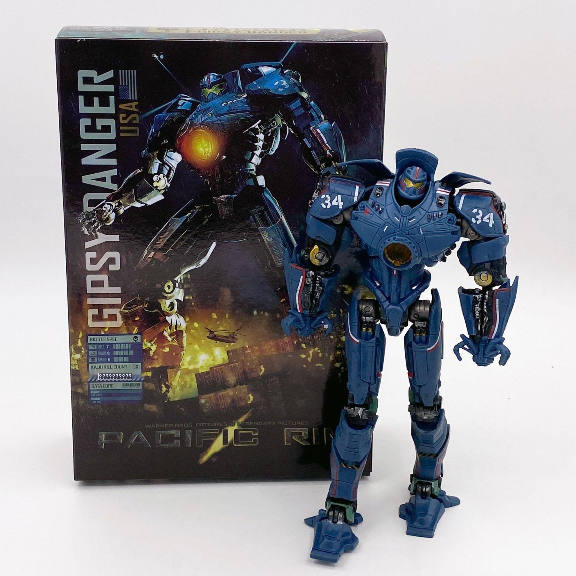 

Deluxe Pacific Rim Action Figures: Glowing Gipsy Avenger, Saber Athena & Obsidian
