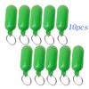 5/10pcs Floating Keychain for Beach Swimming Fishing Kayaking Bright Color Key Buoy Marine Sailing Boat Fender Buoyant Key Ring 3