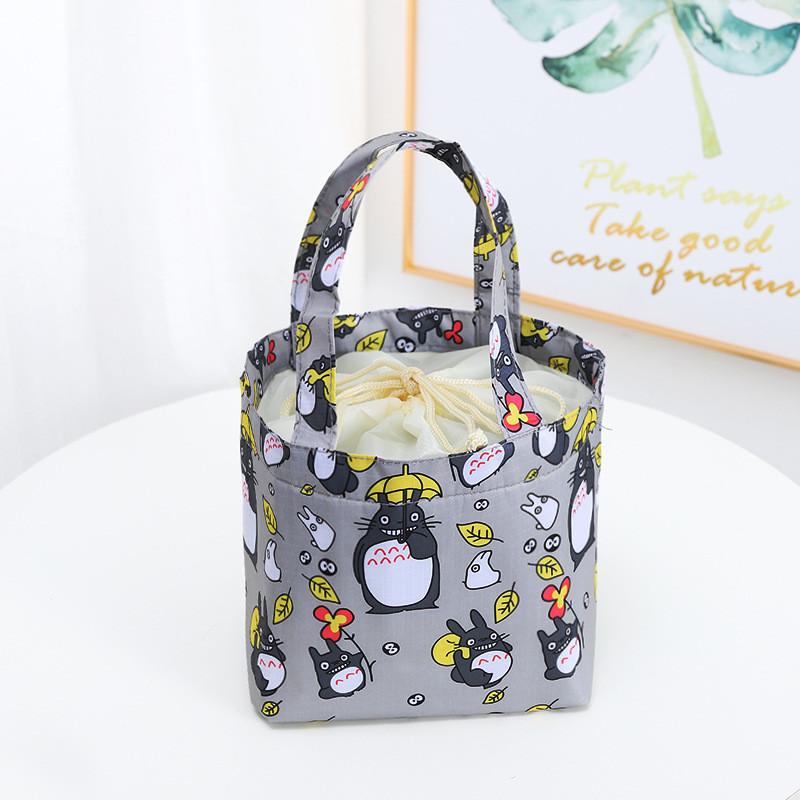 Bag Insulated Lunch With Drawstring For Outings And Picnics