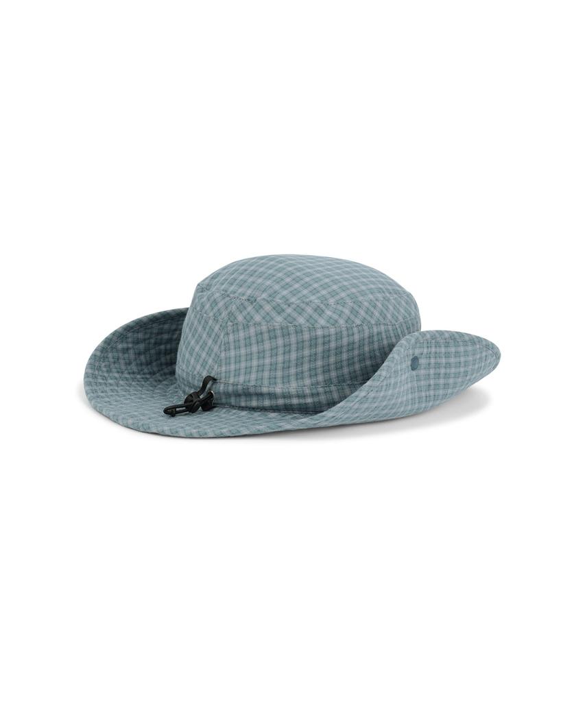 Sseonleobeutueo Check Pioneer Bucket Hat Blue