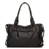 SHELKSBAG Women City Bag Vintage Antique Bronze PU Crossbody Tote Bags Large Capacity Tote Zip Pockets Daily Travel Handbag