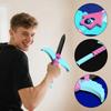 3D Printed Knife Toy, Foam Knife, Suitable For Game Role Playing, Weapons, Halloween And Party, Halloween Costume Accessories Red