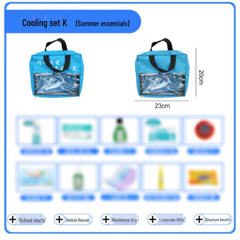 NICHUANG Summer Cooling & Heatstroke Prevention First Aid Kit