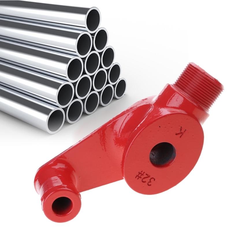 Praktischer manueller Rohrbieger Biegegerät für schnelles Drahtrohrbiegen Geeignet für Elektroinstallation