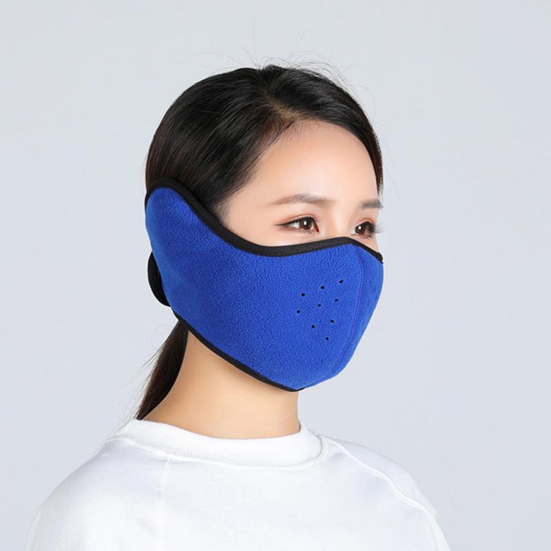 Winter Outdoor Ski Mask Cycling Warm Riding Mask Headgear Windproof Mask Ear Mask