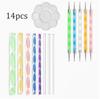 Double-Headed Nail Art Dotting Pen Tool