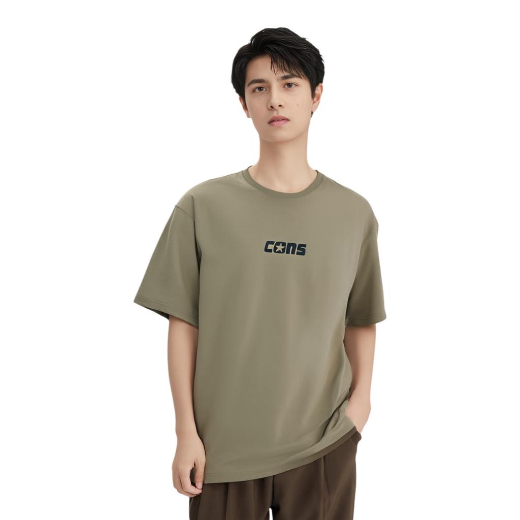 Converse T Shirt Unisex Olive Green 10026573-A09