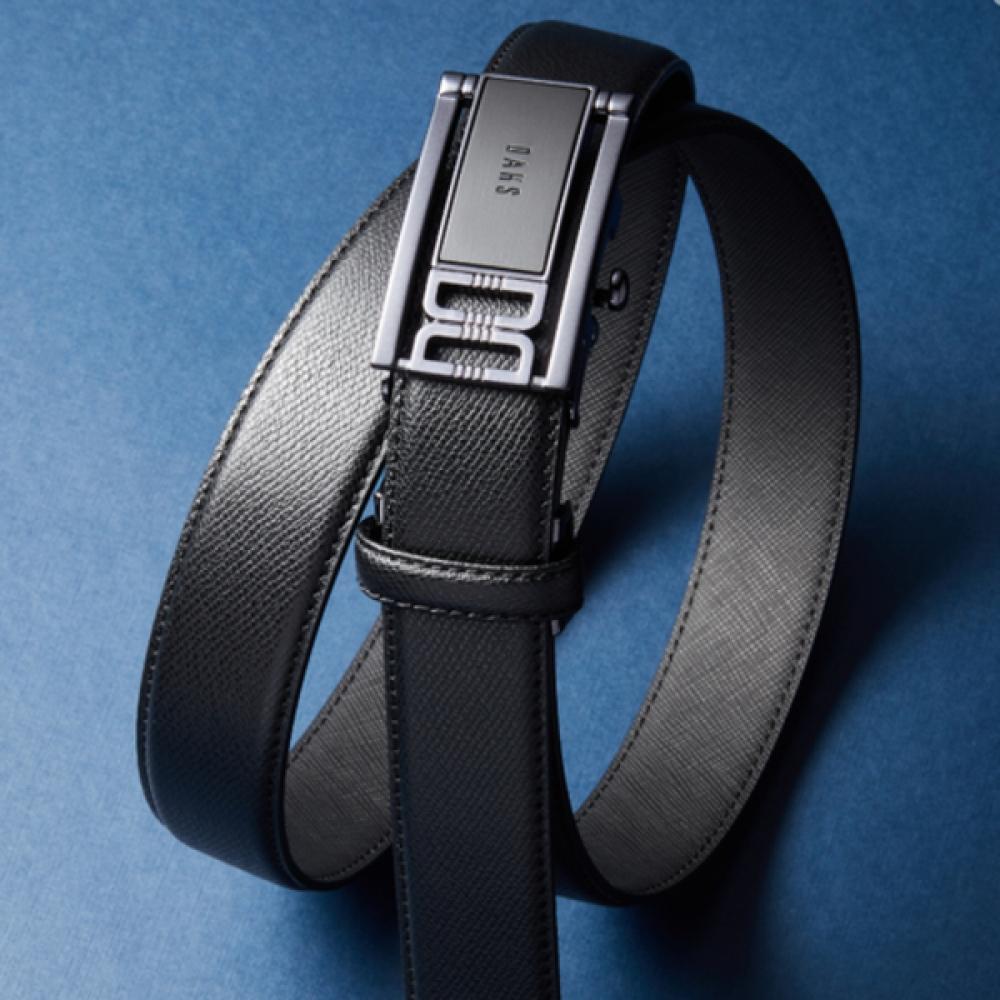 Daks Мужской Автоматический Ремень Черный Твил тисненый Dbbe3f834bk Single option