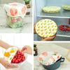 Schüsselabdeckungen Wiederverwendbare Schüsselabdeckungen Elastische Aufbewahrungsabdeckungen Schüsselabdeckungen Wiederverwendbare Deckel für Lebensmittel Früchte Reste