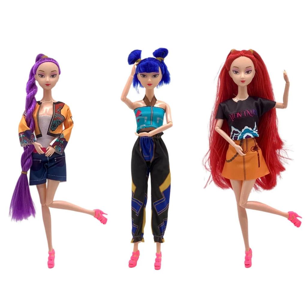30cm Prinzessinnenpuppe Rumi Mira Zoey Exquisite Actionfigur DIY Spielzeug Premium Kunststoffmodell Perfekte Sammlung und Geschenk für Mädchen