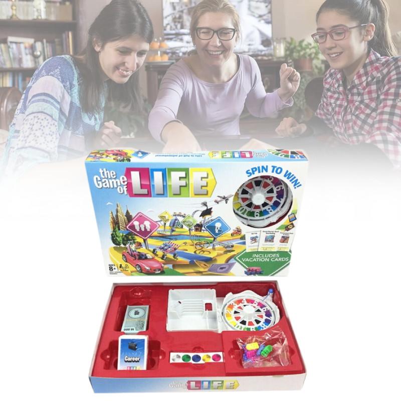 Das Brettspiel „Das Spiel des Lebens“ – Spielspaß für die ganze Familie und interaktives Spiel für alle Altersgruppen.