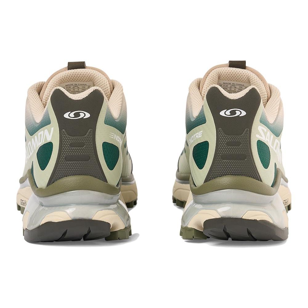 SALOMON XT-4 Comfortable Versatile Breathable Low-Top Outdoor Functional Shoes Unisex Shoes Green White 474239