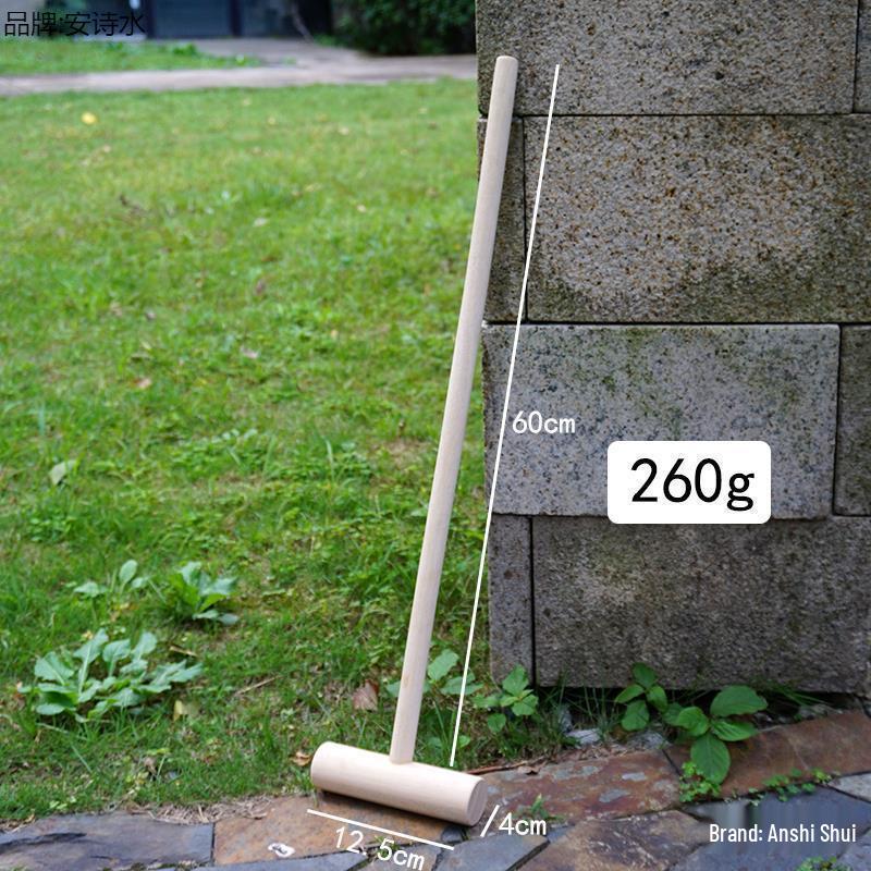 Children's Wooden Pole Croquet Set for Sensory Integration and Group Fun