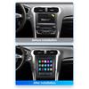 Compatible with 2013-2019 Ford Mondeo: Android Vertical Screen GPS Navigation with Bluetooth, Reverse Camera, and CarPlay.