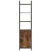 Bookshelf Smoked Oak 40 x 24 x 161 cm Particleboard