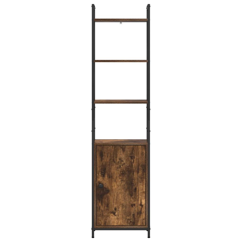 Bookshelf Smoked Oak 40 x 24 x 161 cm Particleboard