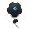 Motorcycle Aluminum Fuel Tank Gas Cap Cover W/ Key For Yamaha XJ650 XJ-900 XS-400 XT-225 XT-600 XZ-550
