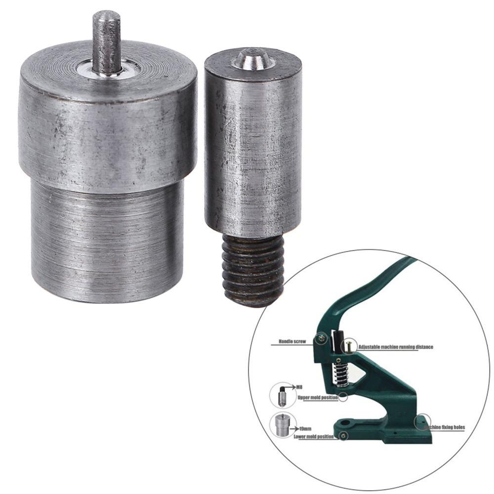 2pcs Manual Installation Tool Hand Press Machine Punching Die Hand Press Grommet Machine 4mm