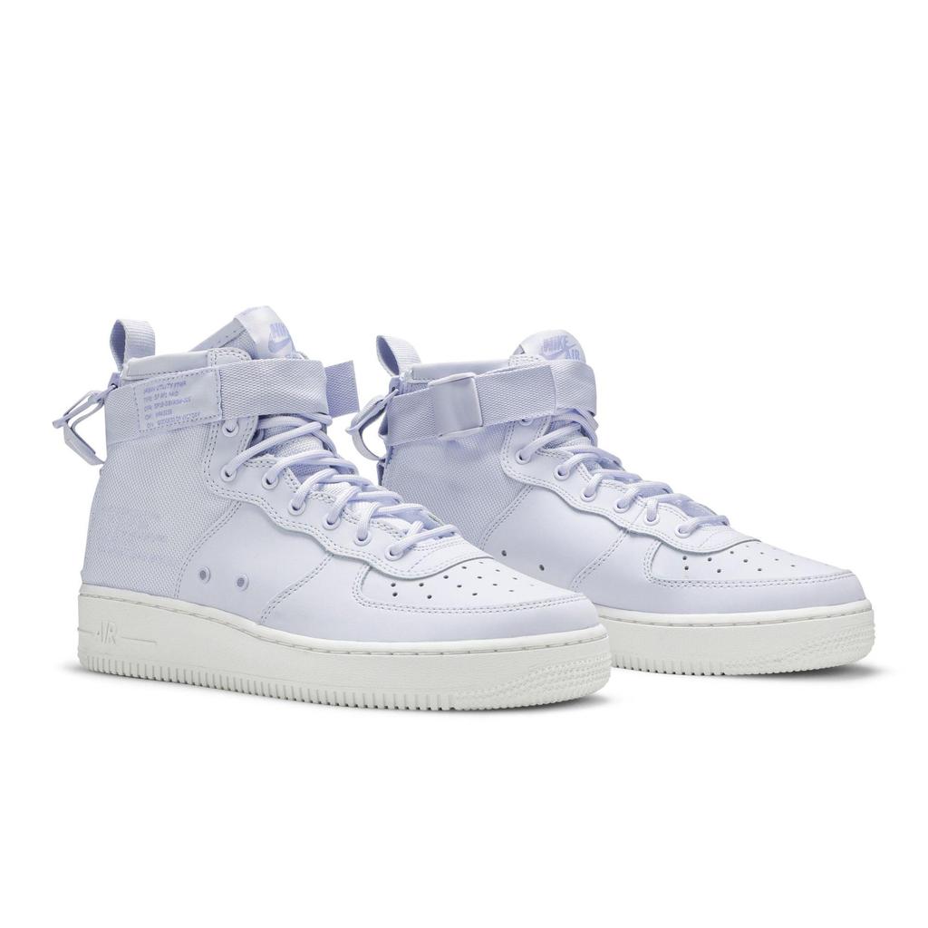 Nike SF Air Force 1 Mid Grade School 'Palest Purple' (Unisex) Palest Purple / Palest Purple Skateboard Shoes AJ0424 500