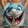 Trendy Cartoon Beach Trunks Quick Dry Drawstring Waist Oversized Casual Swim Shorts Hip Hop Street Summer Bottoms