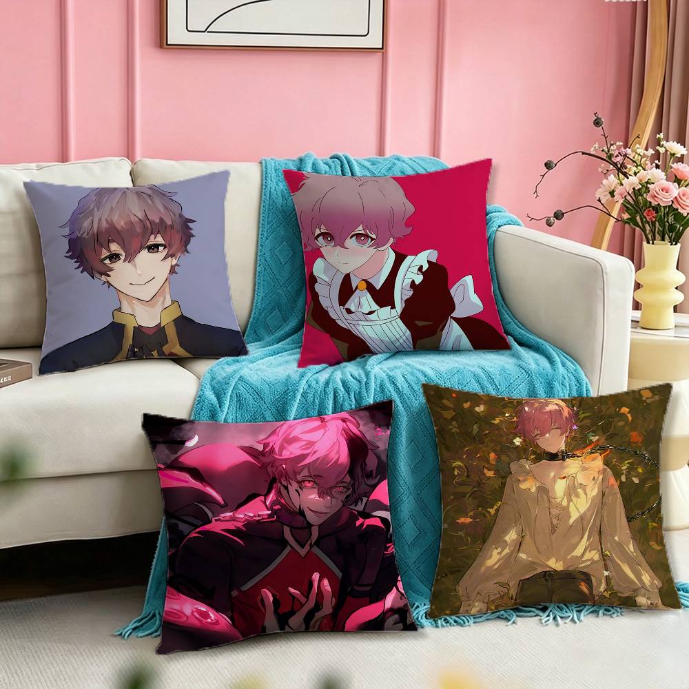 Anime Alexis Ness Square DoubleSided printed Pillow Case Bedroom Bedside Pillow Sofa Cushion Cover