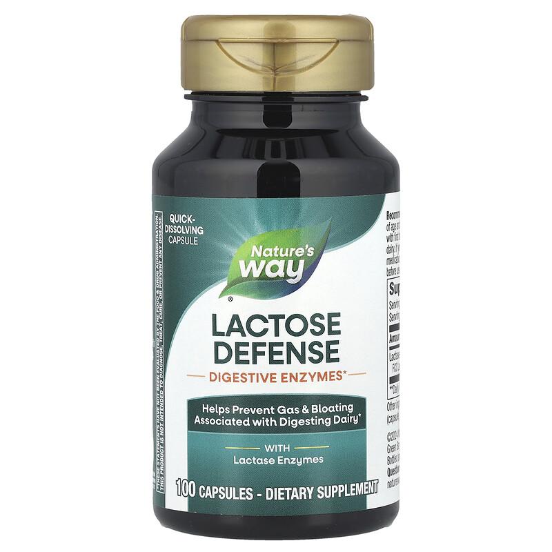 Lactose Defense, 100 Capsules (230 Mg Per Capsule)