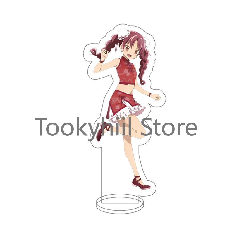 Kaname Madoka Magic Girl Ornaments Creative Chinese Style Acrylic Stand Card Desktop Decorate Stand Card Akemi Homura Gift