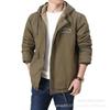 Winter Middle-aged And Young People Plush Thickened Men's Lamb Inner  Men's Loose Large Sports Cotton Jacket