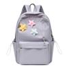 Schoolbag schoolbag female student simple versatile college student backpack ins wind Korean version junior high school student lightweight versatile 