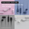 Sony Plug Wired Headphones for Phones with Multifunction Volume and Microphone Compatible with USB Audio Class White IER-EX15C USB-C In-Ear