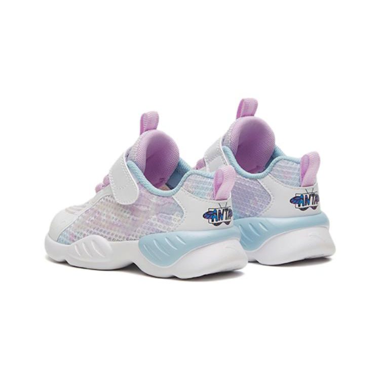 Anta Comfortable Durable Breathable Kids Casual Shoes Kids Sneakers Pink 322320003-3