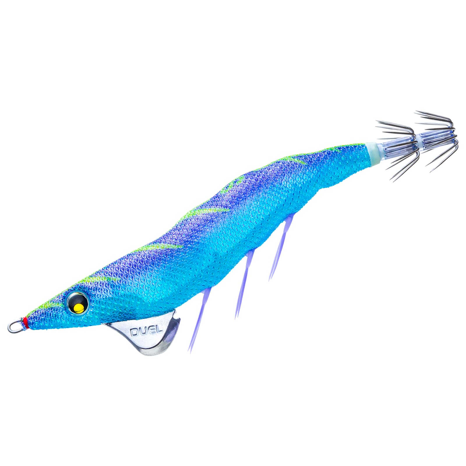 DUEL Easy Q Dart Master SS Egi Blue Luminous Blue Purple Egi for Sinking 3.0 (13g) Eging, Speed Approx. 8.0 seconds/meter