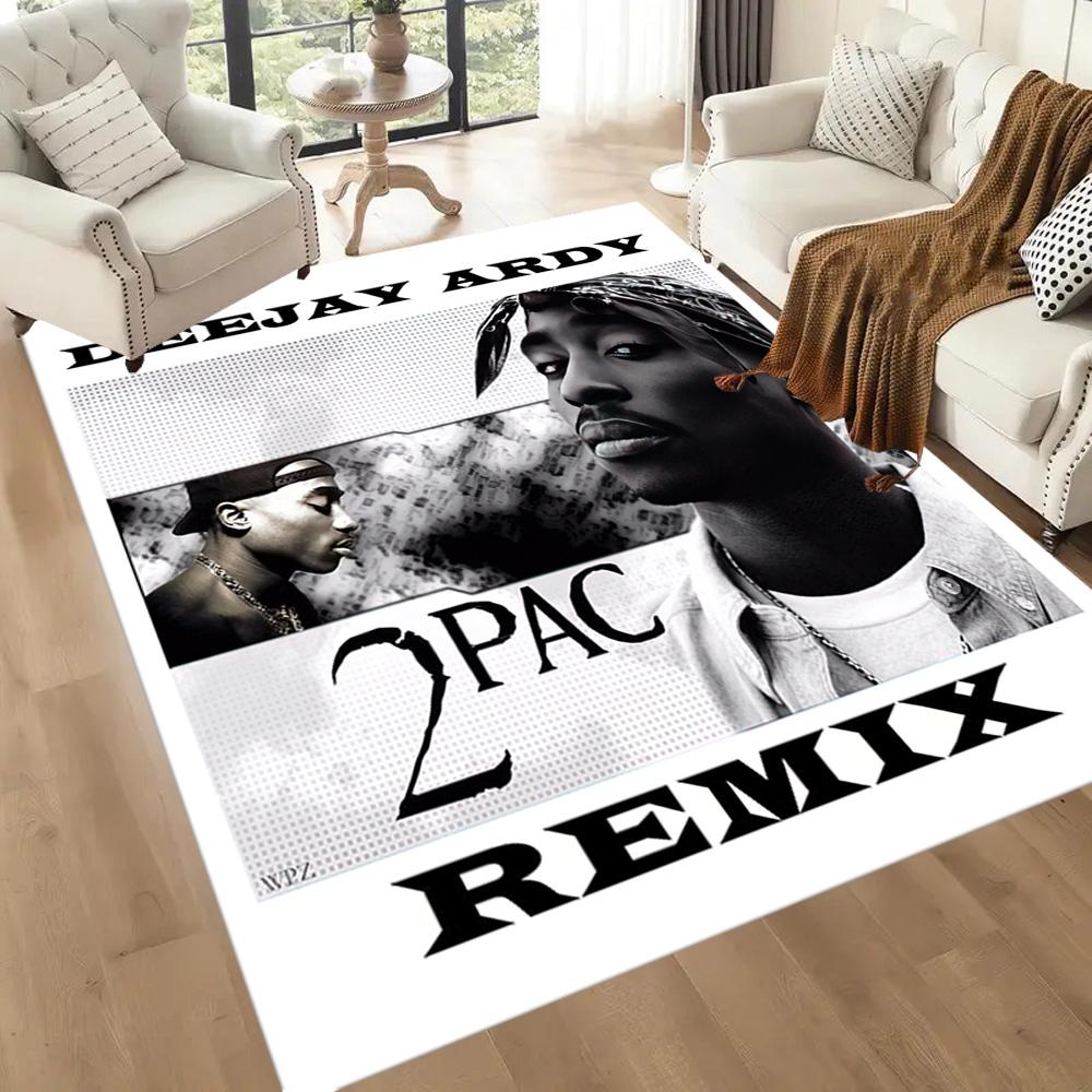 Dj Ardy Tupac Remix Square rugs are a great choice for living rooms, bedrooms, home décor, and as gifts.