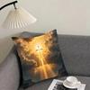 Cross Hot Cushion Cover Pillowcase Ultra Soft Skin Friendly Fabric Cloud Like Comfort Concealed Zipper