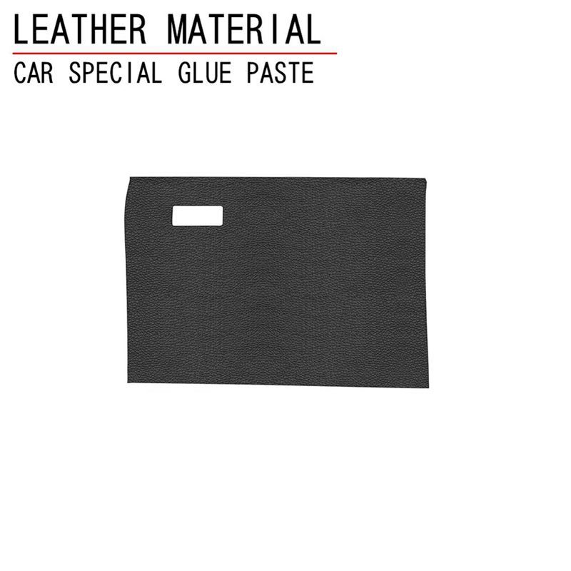 Authentic Car Leather Storage Glove Box Protector Pad Anti-Kick Pad Anti-Dirty Pad Mat Cover For Toyota Alphard 15-19