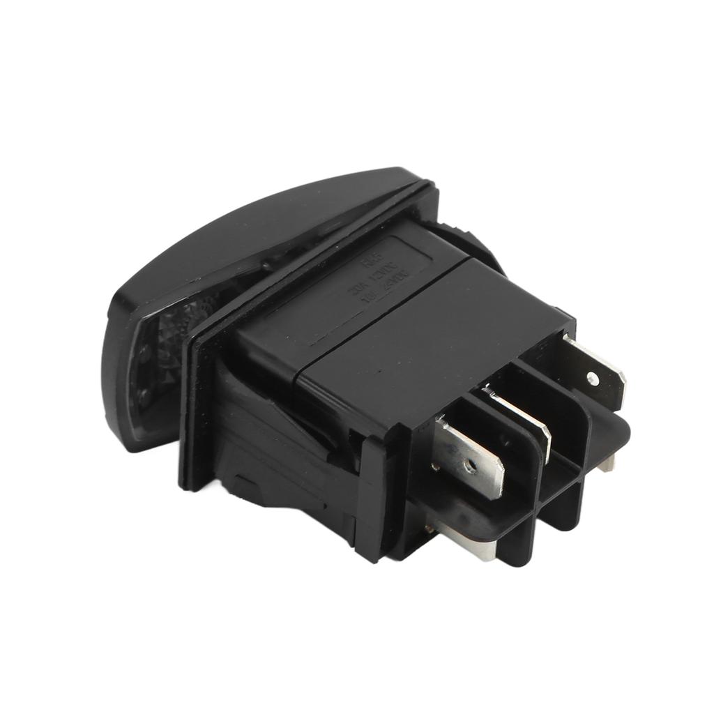 TS‑33 LED Light Bar Rocker Switch High Power 5Pin Rocker Switch for Automobiles RVs Yachts Boats